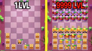 MAX LEVEL in Merge Tanks Game [upl. by Abigael]