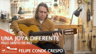 GUITARRA DE PALO SANTO DE RIO Felipe Conde Crespo [upl. by Leelah]