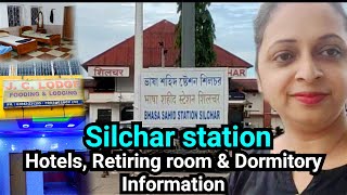 Hotels near Silchar railway station  Retiring room amp Dormitory of Silchar station online booking [upl. by Gawlas]