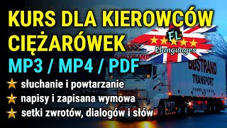 Angielski kurs dla kierowców ciężarówek międzynarodowych  English for truck drivers [upl. by Akemak]