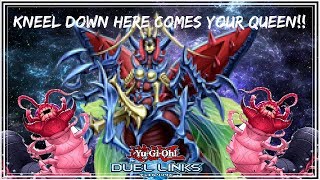 Metamorphosed Insect Queen l Kneel Down Here Comes Your Queen YuGiOh Duel Links [upl. by Sola]