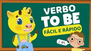 O VERBO TO BE  AULA DE INGLÊS  APRENDER INGLÊS FÁCIL E RÁPIDO [upl. by Ennaitsirhc]