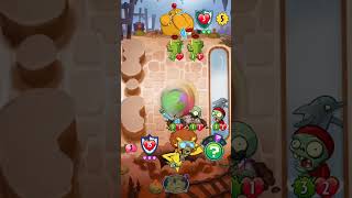 Pvz heroes plants vs Zombie action funny gametrending shorts viralpvz [upl. by Simmons359]