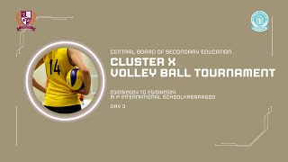 CLUSTER X VOLLEY BALL TOURNAMENT [upl. by Yelsehc]