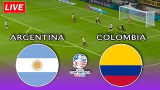 🔴Argentina vs Colombia  Copa América 2024 FINAL [upl. by Flossie]