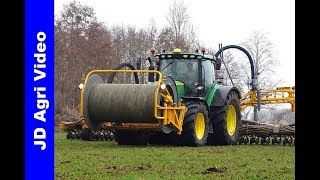 Sleepslang bemesten 2019  John Deere 6150R  Fendt 939  van Spijkeren  Slurry injection  Gülle [upl. by Llehctim564]