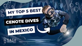 TOP 5 Best CENOTE Dives in Mexico [upl. by Seleta]