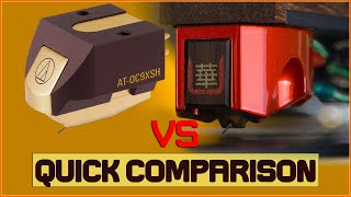 hana Umami Red vs ATOC9XSH  Quick Comparison  Vinyl  Audio Technica [upl. by Hessney]