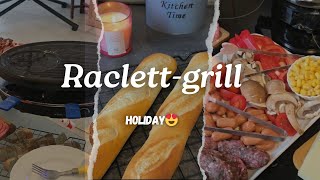 RacletteGrill  شوينا انا و زوجي بالبيت [upl. by Asi263]