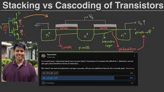 Stacking vs Cascoding of Transistors [upl. by Aniles]