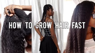 HOW TO GROW HAIR FAST  GROW YOUR HAIR TO HIP LENGTH IN 1 MONTH SPILLING THE TRUTH [upl. by Marvel]