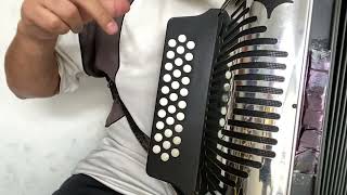 LAS CASAS DE MADERA RAMON AYALA ACORDEON TUTORIAL [upl. by Harac]