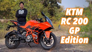 2022 KTM RC 200 GP Edition Review  Worth Buying [upl. by Calysta]