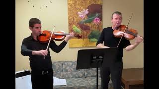 Carl Stamitzs Viola Duet 5 in D major I Allegro Moderato [upl. by Erick817]