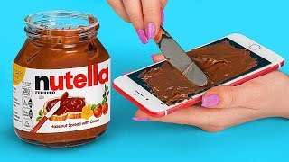 NUTELLA vs OREO LE CHALLENGE  18 ASTUCES ET IDÉES SIMPLES AVEC DU NUTELLA [upl. by Enyawal]