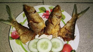 Cara menggoreng ikan bandeng agar tidak lengket [upl. by Sukramal]