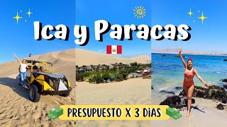 ICA Y PARACAS  Presupuesto x 3 dias Huacachina Playa la mina islas ballestas y Parque acuático [upl. by Vogel717]