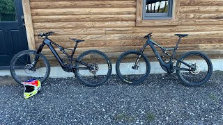 2022 Specialized Turbo Levo SL Comp Carbon vs 2017 Turbo Levo [upl. by Kcyrred882]