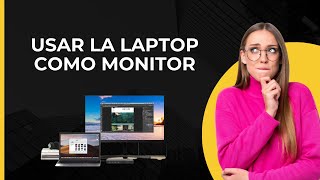 Usar laptop como monitor HDMI  Laptop no muestra pantalla HDMI  Usar laptop como segunda [upl. by Knight]