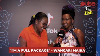 Get To Know Content Creator Wangari Maina  Pulse Fun Facts [upl. by Aitetel]