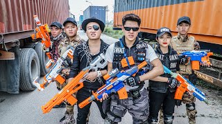 LTT Game Nerf War  Warriors SEAL X Nerf Guns Fight Crime group Inhuman Against Intruders [upl. by Lamek187]