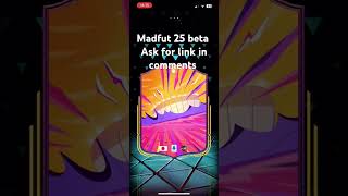 Madfut 25 is here Madfut 25 beta [upl. by Elvina257]