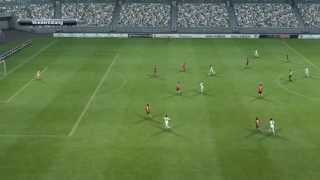 España  Uruguay 21  Confed Cup 2013  06162013  Highlights Video  PES 2013 [upl. by Romaine]