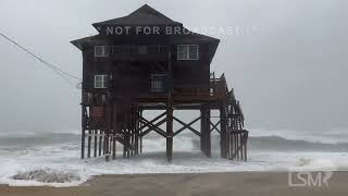 08312023 Rodanthe North Carolina  August 31 2023 Idalia onCape Hatteras National Seashore [upl. by Schreib]