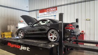 How to enter dyno mode on a 2003 Mercedes SL55 AMG [upl. by Llewxam]