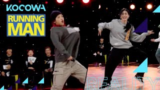 DANCE BATTLE Aikis crew vs Monikas crew Running Man Ep 579 [upl. by Einwahr]