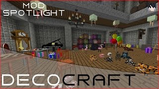 DecoCraft  Minecraft Mod Spotlight [upl. by Narton528]