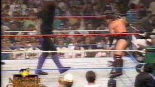 the undertaker vs tatanka [upl. by Retnyw]