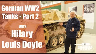 WW2 tanks with Hilary Louis Doyle – Part 2 Arsenalen Swedish Tankmuseum [upl. by Brian]