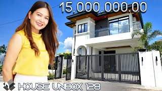 House Tour l Living on a HighEnd Subdivision on a Budget with 2 Storey House l Unbox Properties [upl. by Ydal]