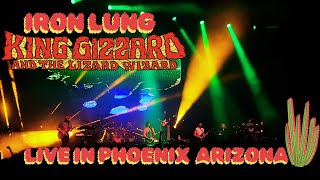 KING GIZZARD AND THE LIZARD WIZARD LIVE IN PHOENIX ARIZONA 11924  IRON LUNG [upl. by Robers466]