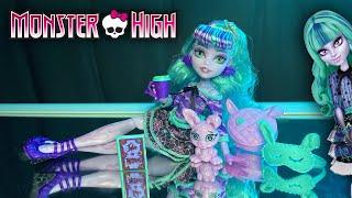 MONSTER HIGH G3 Creepover TWYLA Doll Review [upl. by Aivatra955]