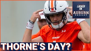 Payton Thorne will be the biggest story of ADay  Auburn Tigers Podcast [upl. by Linnea]