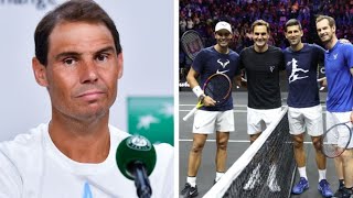 Rafa Nadal retirement statement in full as Spaniard mentions Federer Djokovic and Murray [upl. by Ymereg]