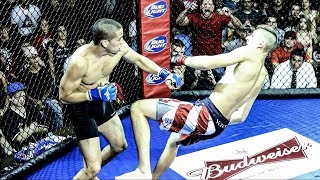 FAZE SENSEI 1ST MMA FIGHT 1ST ROUND KO [upl. by Anigal]