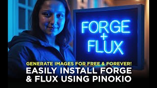 Easily Install Forge And Flux Using Pinokio  Generate Images For Free And Forever [upl. by Ahsaeym836]