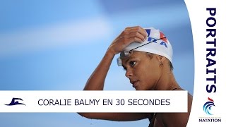 Coralie Balmy en 30 secondes  PORTRAITS [upl. by Auqinimod]