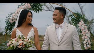 Wedding at Hawaii Polo Club  Waialua Hawaii  Mj  Reina [upl. by Nyloc364]