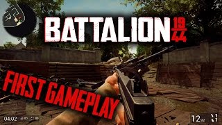 Battalion 1944  First PreAlpha Gameplay TeamDeathmatch [upl. by Ecirpac]