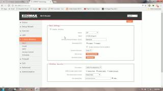 How to change wifi password in edimax router [upl. by Roselane420]