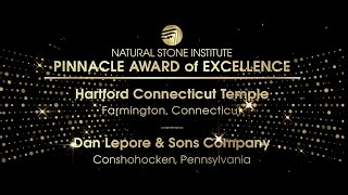 2019 Pinnacle Awards Hartford Connecticut Temple [upl. by Ahsemo]