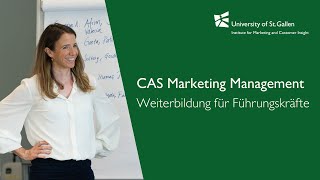 CAS Marketing Management zukunftsorientierte Impulse für Führungskräfte [upl. by Dyrraj]