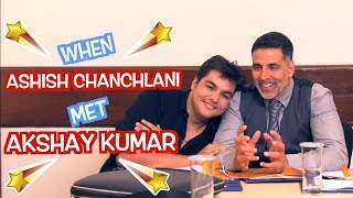 When Ashish Chanchlani Met Akshay Kumar  GOLD [upl. by Stefa]