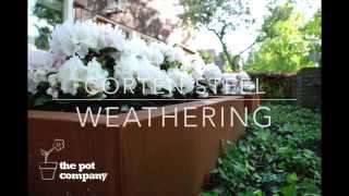 Corten Steel Weathering Process [upl. by Kathryn]