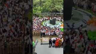 how bedekar college celebrate Independence Day bedekarcollegethane [upl. by Armillia602]