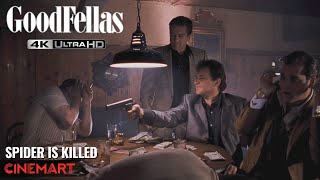 GOODFELLAS 1990  Spider is murdered  Spider is Killed Scene 4K UHD [upl. by Letnom]